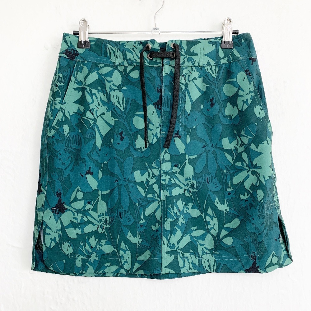 Ripskirt Hawaii Sport Skirt Green Camo Floral Sz XS